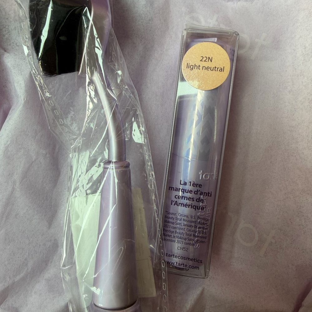 tarte Light Neutral 22N Concealer Shape Tape Stick + Free Brush